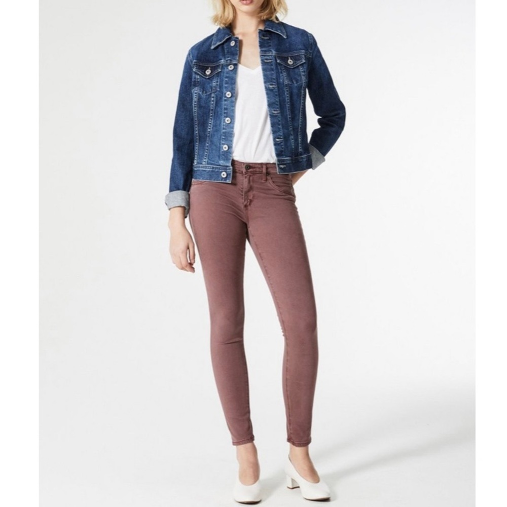 AG Adriano Goldschmied | The Legging Ankle Super Skinny Sulfur Blackberry 30